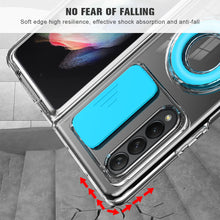 Carregar imagem no visualizador da galeria, Transparent Push Pull Camera  Protector Case for SaMsung z fold3 5G Clear Case For  samsung galaxy z Fold3 5G