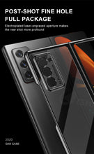 Charger l'image dans la galerie, Transparent Flip Hard Case For Samsung Galaxy Z Fold 2 Case Luxury Plating Anti-knock Protection Cover For Samsung Fold 2