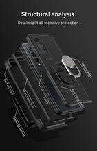 Charger l'image dans la galerie, Armor Back Clip Stand Holder Case For Samsung Galaxy Z Fold 3 5G Anti-knock Protection Hard Cover For Samsung Z Fold 3 Case