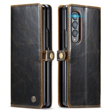 Cargar imagen en el visor de la galería, Business Leather Case for Samsung Galaxy Z Fold4 5G Card holder Cover