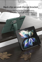 Charger l'image dans la galerie, Armor Back Clip Stand Holder Case For Samsung Galaxy Z Fold 3 5G Anti-knock Protection Hard Cover For Samsung Z Fold 3 Case