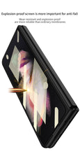 Charger l'image dans la galerie, Outer Screen Glass Luggage Design Case For Samsung Galaxy Z Fold 3 5G Anti-knock Plastic Cover For Samsung Z Fold 3 5G Case