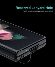 Carregar imagem no visualizador da galeria, Luxury Plating Flip Case For Samsung Galaxy Z Fold 2 3 5G HD Transparent Shockproof Hard Cover For Samsung Z Fold3 5G Case
