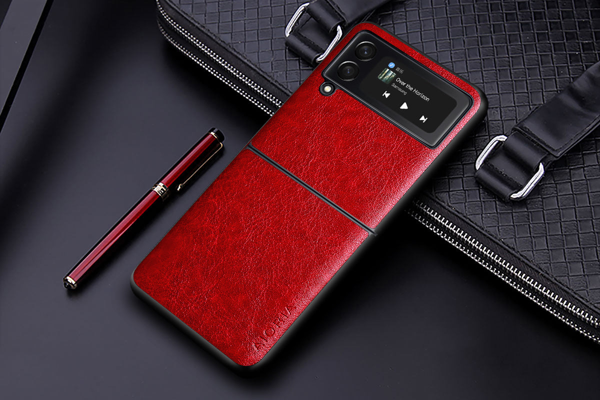 PU Leather Case for Samsung galaxy Z Flip4 5G