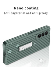 Charger l'image dans la galerie, Outer Screen Glass Luggage Design Case For Samsung Galaxy Z Fold 3 5G Anti-knock Plastic Cover For Samsung Z Fold 3 5G Case