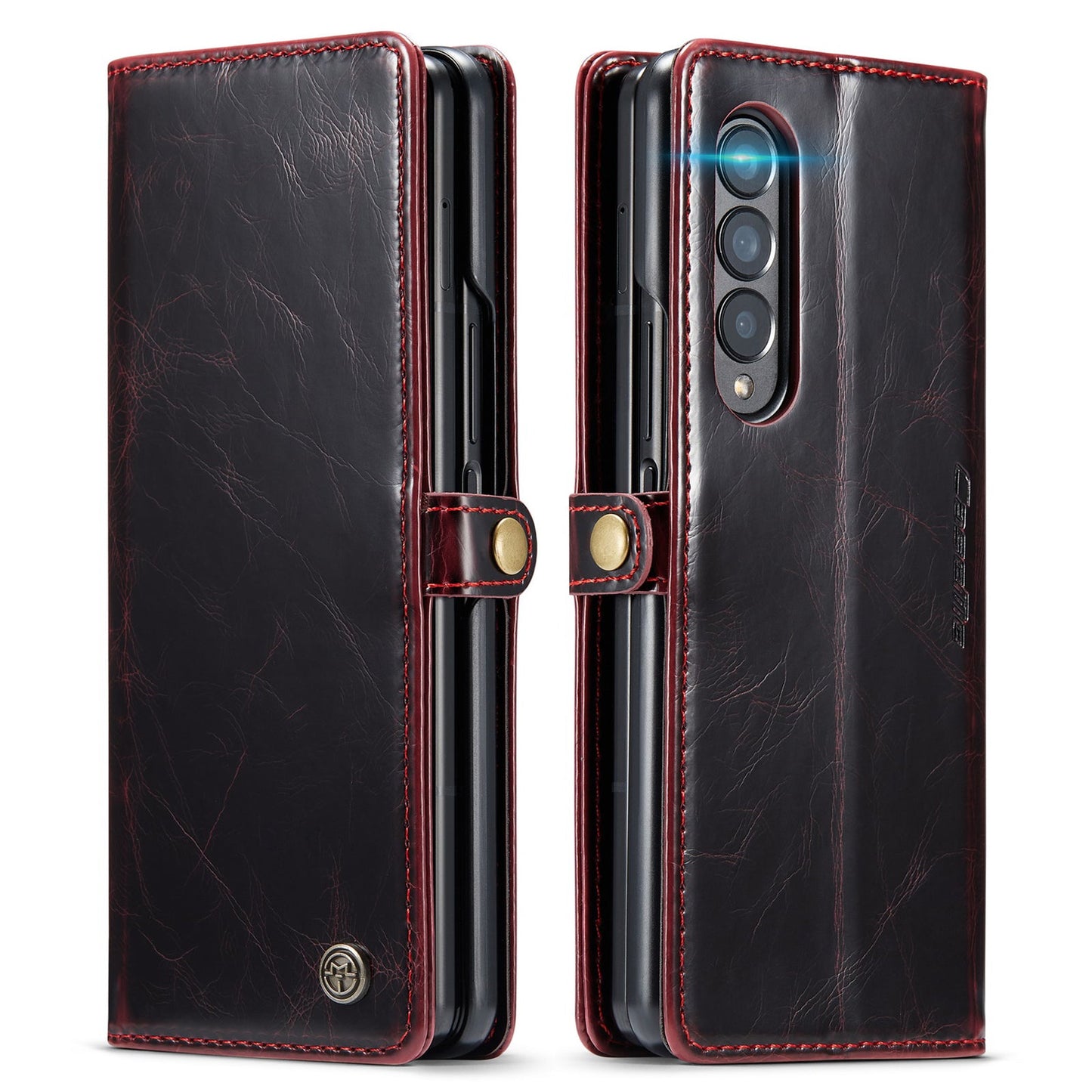 Business Leather Case for Samsung Galaxy Z Fold4 5G Card holder Cover