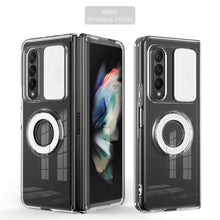 Carregar imagem no visualizador da galeria, Transparent Push Pull Camera  Protector Case for SaMsung z fold3 5G Clear Case For  samsung galaxy z Fold3 5G