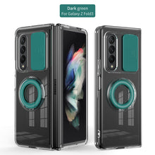 Carregar imagem no visualizador da galeria, Transparent Push Pull Camera  Protector Case for SaMsung z fold3 5G Clear Case For  samsung galaxy z Fold3 5G