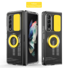 Carregar imagem no visualizador da galeria, Transparent Push Pull Camera  Protector Case for SaMsung z fold3 5G Clear Case For  samsung galaxy z Fold3 5G