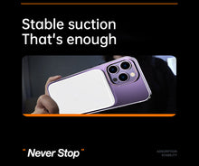 Cargar imagen en el visor de la galería, Magnet Magnetic Case Wireless Charge For IPhone 14 Pro Max Case 14 TPU Cover Shockproof Metal Frame Phone Case