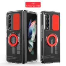 Carregar imagem no visualizador da galeria, Transparent Push Pull Camera  Protector Case for SaMsung z fold3 5G Clear Case For  samsung galaxy z Fold3 5G