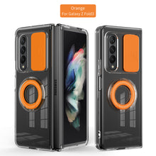 Carregar imagem no visualizador da galeria, Transparent Push Pull Camera  Protector Case for SaMsung z fold3 5G Clear Case For  samsung galaxy z Fold3 5G