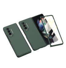 Charger l'image dans la galerie, Samsung Galaxy Z Fold 3 5G Ultra-Thin Anti-knock Hard Matte Outer Screen Glass Case For Samsung Z Fold 3 5G Cover