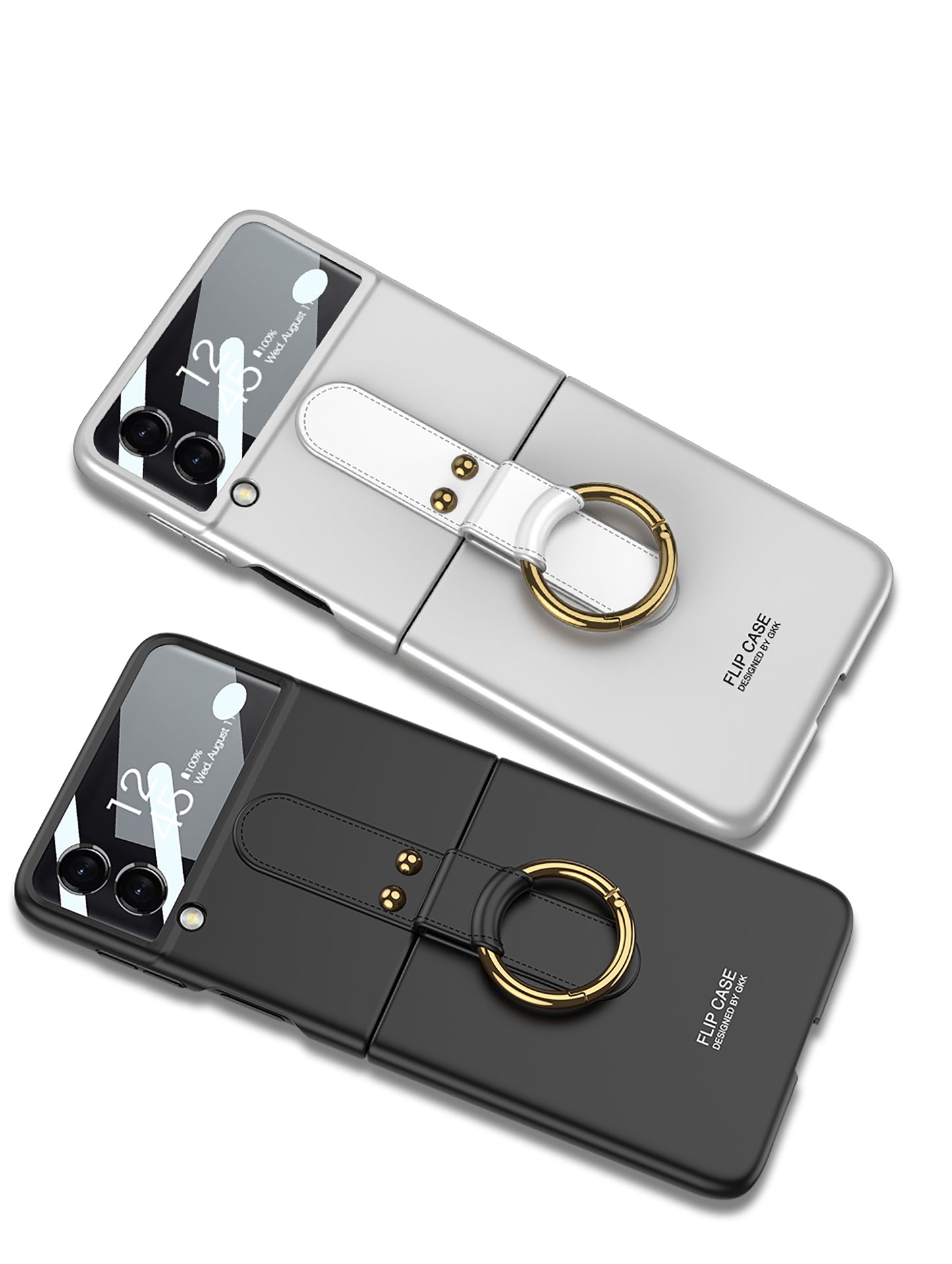 Case For Samsung Galaxy Z Flip 3 5G Ultra-thin With Back Screen Protector Hard Matte Plastic Cover For Samsung Z Flip3 5G
