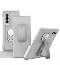 Charger l'image dans la galerie, Armor Back Clip Stand Holder Case For Samsung Galaxy Z Fold 3 5G Anti-knock Protection Hard Cover For Samsung Z Fold 3 Case