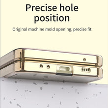 Charger l'image dans la galerie, Hinge Case for Samsung Galaxy Z Flip 4 5G Case Full Protection Plating Transparent