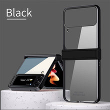 Charger l'image dans la galerie, Hinge Case for Samsung Galaxy Z Flip 4 5G Case Full Protection Plating Transparent