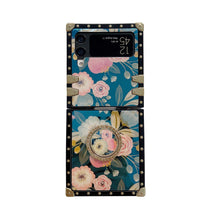 Load image into Gallery viewer, Stylish French Style Flower Ring Phone Case for Samsung Galaxy Z Flip4 Flip3 5G pphonecover