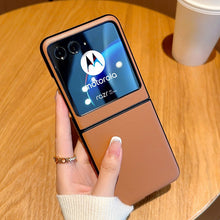 Charger l'image dans la galerie, Luxury Simple Business Crossbody Lanyard Card Holder Phone Case For Motorola Razr 40