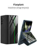 Load image into Gallery viewer, Samsung Z Fold5 Painted Plain Leather Business Protective Phone Case