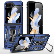Load image into Gallery viewer, Samsung Z Flip 5 Case Metal Ring Car Magnetic Bracket Protective Case