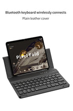 Carregar imagem no visualizador da galeria, Google Pixel Fold Keyboard Holster Case WIth Pen Slot Stylus