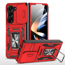 Cargar imagen en el visor de la galería, Samsung Galaxy Z Fold5 Case Armor Heavy Duty Shell Magnetic Car Holder and Lens Slide(Pre-sell)