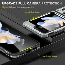 Load image into Gallery viewer, Samsung Z Flip 5 Case Metal Ring Car Magnetic Bracket Protective Case