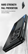 Load image into Gallery viewer, Plating Galaxy Z Fold5 Case with Front Screen Protector & Hidden Stand