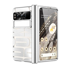 Carregar imagem no visualizador da galeria, Slim Google Pixel Fold Case with Dual Hinge Protective Screen Protector and Hidden Kickstand