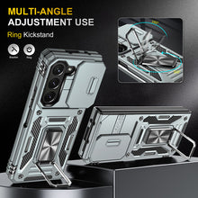 Cargar imagen en el visor de la galería, Samsung Galaxy Z Fold5 Case Armor Heavy Duty Shell Magnetic Car Holder and Lens Slide(Pre-sell)