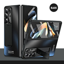 Load image into Gallery viewer, Plating Galaxy Z Fold5 Case with Front Screen Protector & Hidden Stand