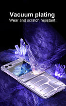 Cargar imagen en el visor de la galería, Electroplating Samsung Galaxy Z Flip5 Case With transparent hinge all-inclusive drop-proof protective Case