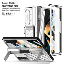 Load image into Gallery viewer, Ultra Strong Drop Prevention Case For Samsung Galaxy Z Fold5 With Bracket and Front Film Free Stylus
