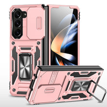 Cargar imagen en el visor de la galería, Samsung Galaxy Z Fold5 Case Armor Heavy Duty Shell Magnetic Car Holder and Lens Slide(Pre-sell)