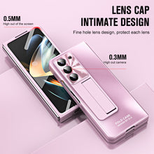 Load image into Gallery viewer, Plating Galaxy Z Fold5 Case with Front Screen Protector & Hidden Stand