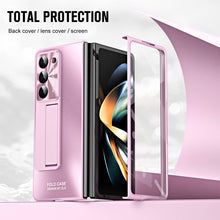 Load image into Gallery viewer, Plating Galaxy Z Fold5 Case with Front Screen Protector & Hidden Stand