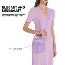 Load image into Gallery viewer, Samsung Z Flip5 Case Z Flip4 Lychee Pattern Zipper Cardholder Diagonal Folding Case