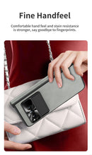 Carregar imagem no visualizador da galeria, Plain leather Google Pixel Fold Case folding anti-fall hinge all-inclusive protective case