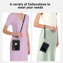 Load image into Gallery viewer, Samsung Z Flip5 Case Z Flip4 Lychee Pattern Zipper Cardholder Diagonal Folding Case