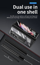 Load image into Gallery viewer, Magnetic Hinge Plating Case For Galaxy Z Fold5 with Double Hinge Protector