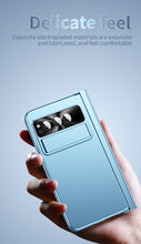 Charger l'image dans la galerie, Slim Anodized Google Pixel Fold Case with Hinge Protective Screen Protector Pen Slot and Stylus