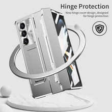 Load image into Gallery viewer, Galaxy Z Fold5 Case with Front Screen Protector & Flat Hinge & Pen Slot With Stylus