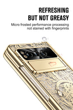 Carregar imagem no visualizador da galeria, Electroplating Google Pixel Fold Case All Inclusive Double Pen Tray Hinge with Screen Protector and Free stylus