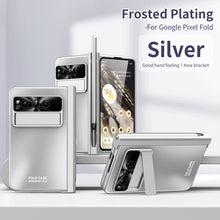 Load image into Gallery viewer, Slim Google Pixel Fold Case with Hinge Protective Screen Protector Pen Slot and Stylus