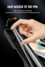Cargar imagen en el visor de la galería, Ultra Strong Drop Prevention Case For Samsung Galaxy Z Fold5 With Bracket and Front Film Free Stylus