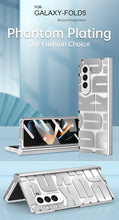 Load image into Gallery viewer, Trend Design Galaxy Z Fold5 Phantom Plating Case with Hinge Protector