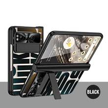 Carregar imagem no visualizador da galeria, Slim Google Pixel Fold Case with Dual Hinge Protective Screen Protector and Hidden Kickstand