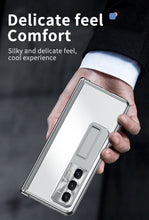 Cargar imagen en el visor de la galería, Samsung Z Fold5/Fold4/Fold3 Aluminum Alloy Case With Hinge Protective case & Pen Slot Free Stylus