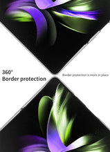 Load image into Gallery viewer, Leather Samsung Galaxy Z Fold5 Case With Film Kickstand